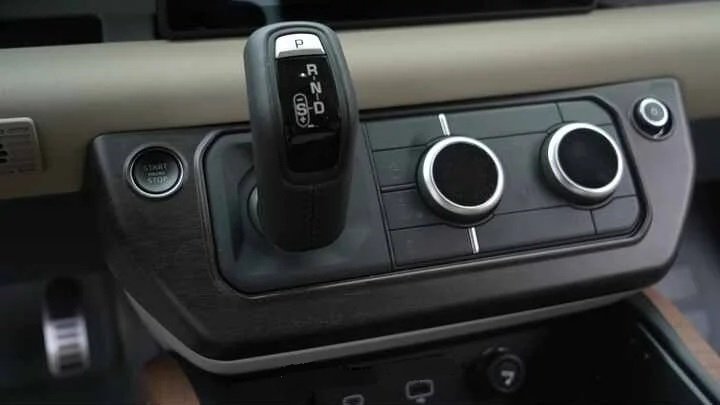 ABS Chrome OAK Wood Grain Side Airvent Cover Car Access for Land Rover Defender 90 110 2020