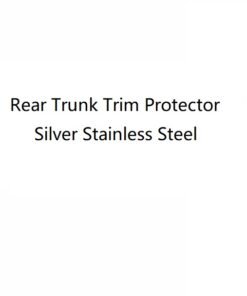 Car Rear Trunk Trim Protector Silver Stainless Steel 4 pcs for Land Rover Defender 2022