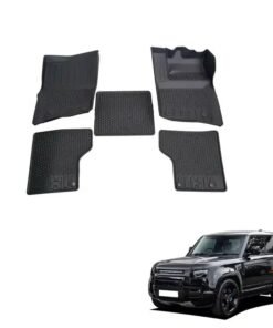 Floor Car Foot Mats RHD TPE Material for Land Rover Defender 90 2020