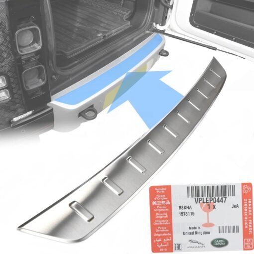 Genuine Rear Bumper Strip Stainless Steel for Land Rover Defender L663
