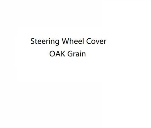 Interior Carbon Steering Wheel Cover Automobile Wheel Cover OAK Grain for Land Rover Defender 2020
