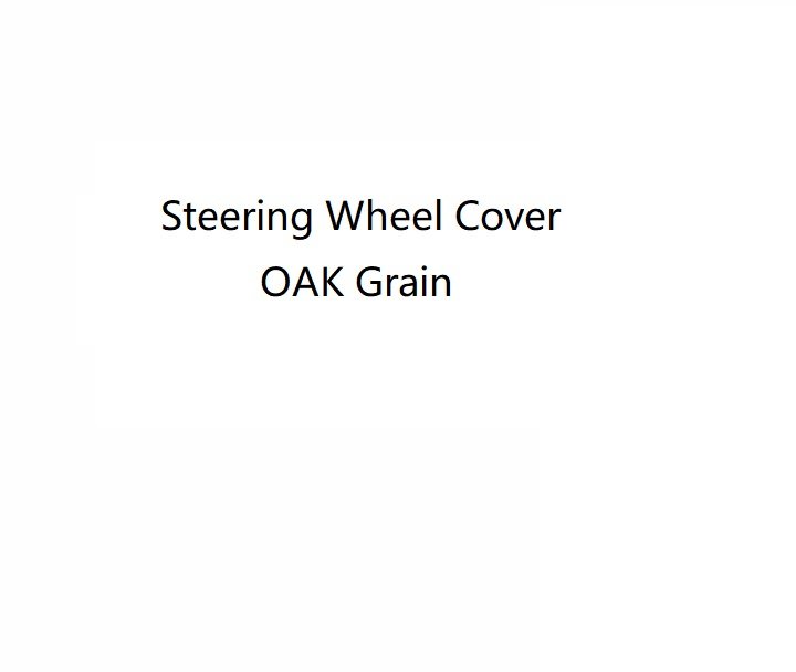 Interior Carbon Steering Wheel Cover Automobile Wheel Cover OAK Grain for Land Rover Defender 2020