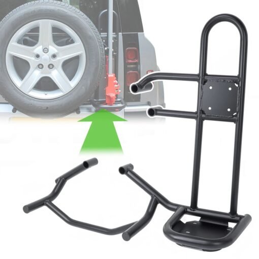 Land Rover Defender L663 Spare Wheel Cradle & Jack Mount