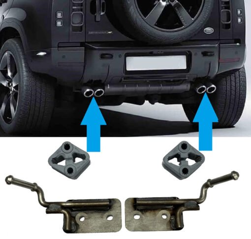 Land Rover Defender V8 Exhaust Mounting Kit