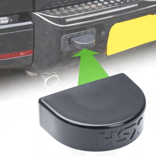 Matt Black Tow Eye Bung Smooth Top 1pc for Land Rover Defender L663