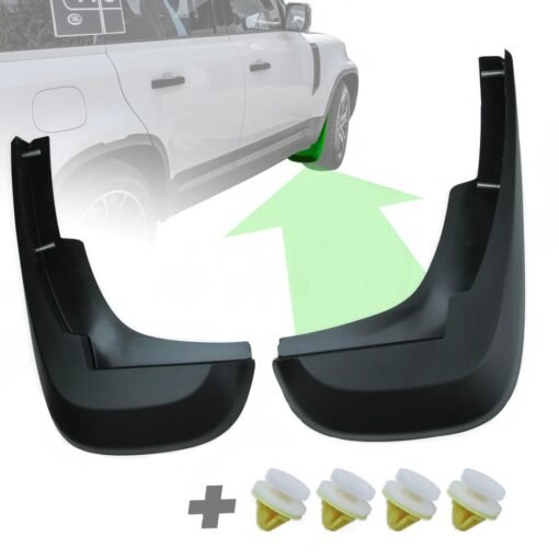 Standard Design Genuine Front Mudflaps for Land Rover Defender L663