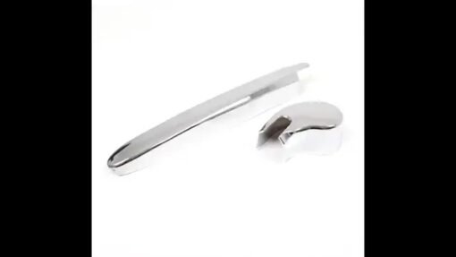 Window Protector Rain Window Shield Wiper Cover Chrome Color Rear Window for New Defender 2020