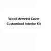 Wood Armrest Cover Customs Interior Kit for Land Rover Defender 90 110 130