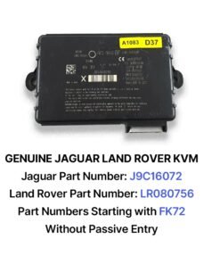 Genuine JLR KVM RFA Module FK72 - No Passive Entry Before DOIP LR080744/J9C16073