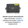 Genuine JLR KVM RFA Module FK72 - Passive Entry Before DOIP LR080744/J9C16073