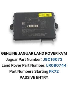 Genuine JLR KVM RFA Module FK72 - Passive Entry Before DOIP LR080744/J9C16073