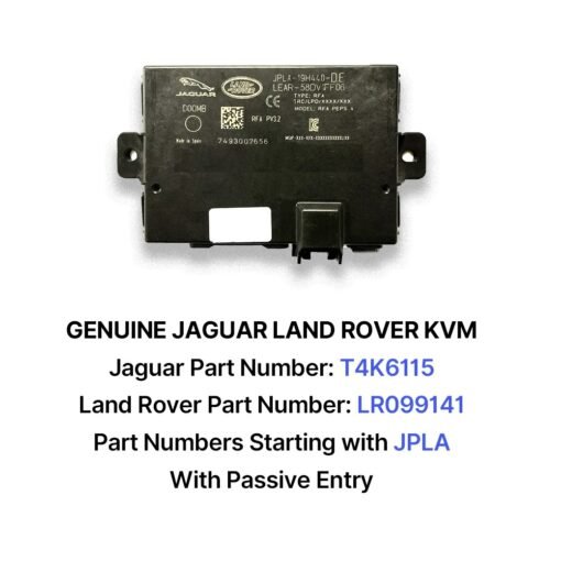 JLR KVM RFA Module JPLA-19H440-DE - Passive Entry LR099141/T4K6115
