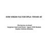 KVM Module Virgin File for Part No. DPLA-19H440-AF