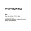 KVM Module Virgin File for Part No. DPLA-70718-NM
