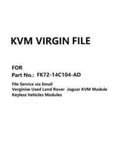 KVM Module Virgin File for Part No. FK72-14C104-AD