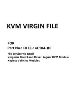 KVM Module Virgin File for Part No. FK72-14C104-BF