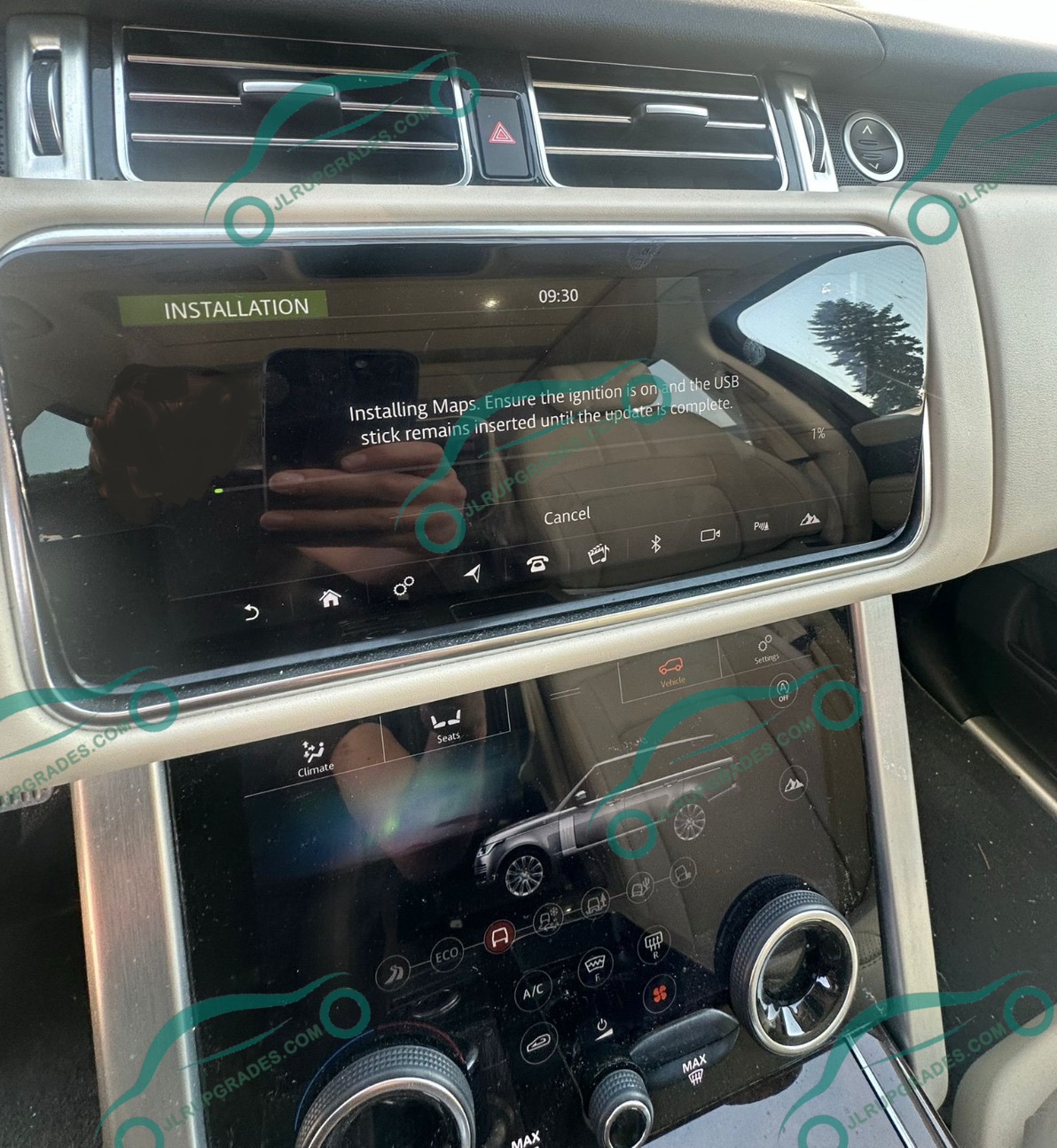 Map Region Convert USA to Europe for JLR IMC Old Model