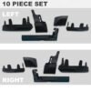 Wheel Arch Door Plastic Mouldings 10 pc kit for Discovery 4