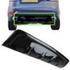 Rear Bumper Dynamic Tow Eye Cover Black for Land Rover Discovery 5