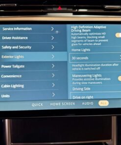 Adaptive Driving Beam Activation for New Range Rover L460