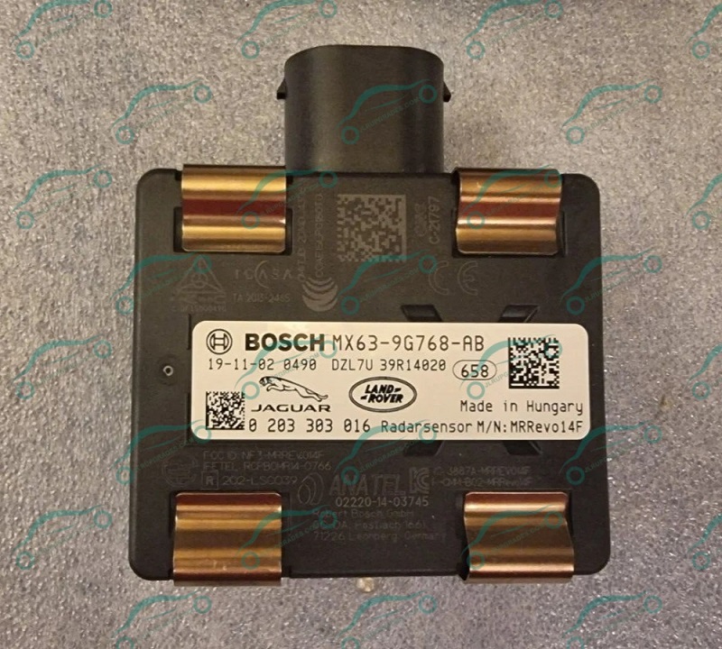 Jaguar XE XF Adaptive Cruise Control Radar Sensor - MX63-9G768-AB