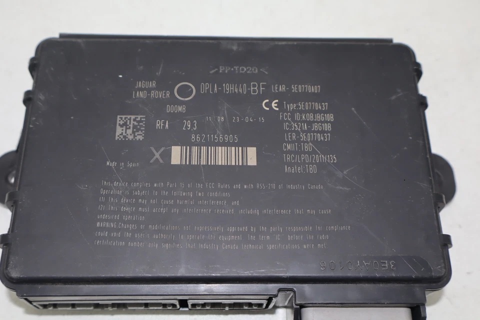 Genuine DPLA-19H440-BF Keyless Entry Control Module