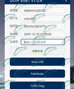JLR DOIP Enet Add-on Software for TOPIX Cloud