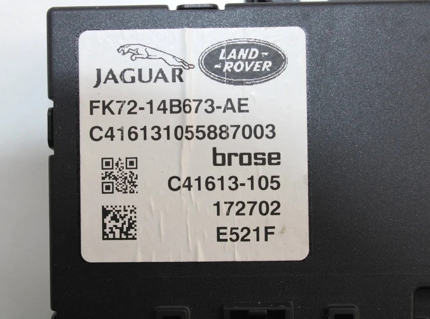 FK72-14B673-AE, Liftgate Control Module, Land Rover, Jaguar, Tailgate Module, Power Liftgate, Range Rover L405, Range Rover Sport L494, OEM Replacement, Auto Parts, Tailgate Control Unit, Soft Close Module