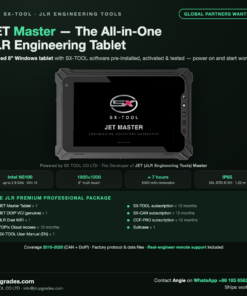 Jet Master - The All-in-One JLR Engineering Tablet