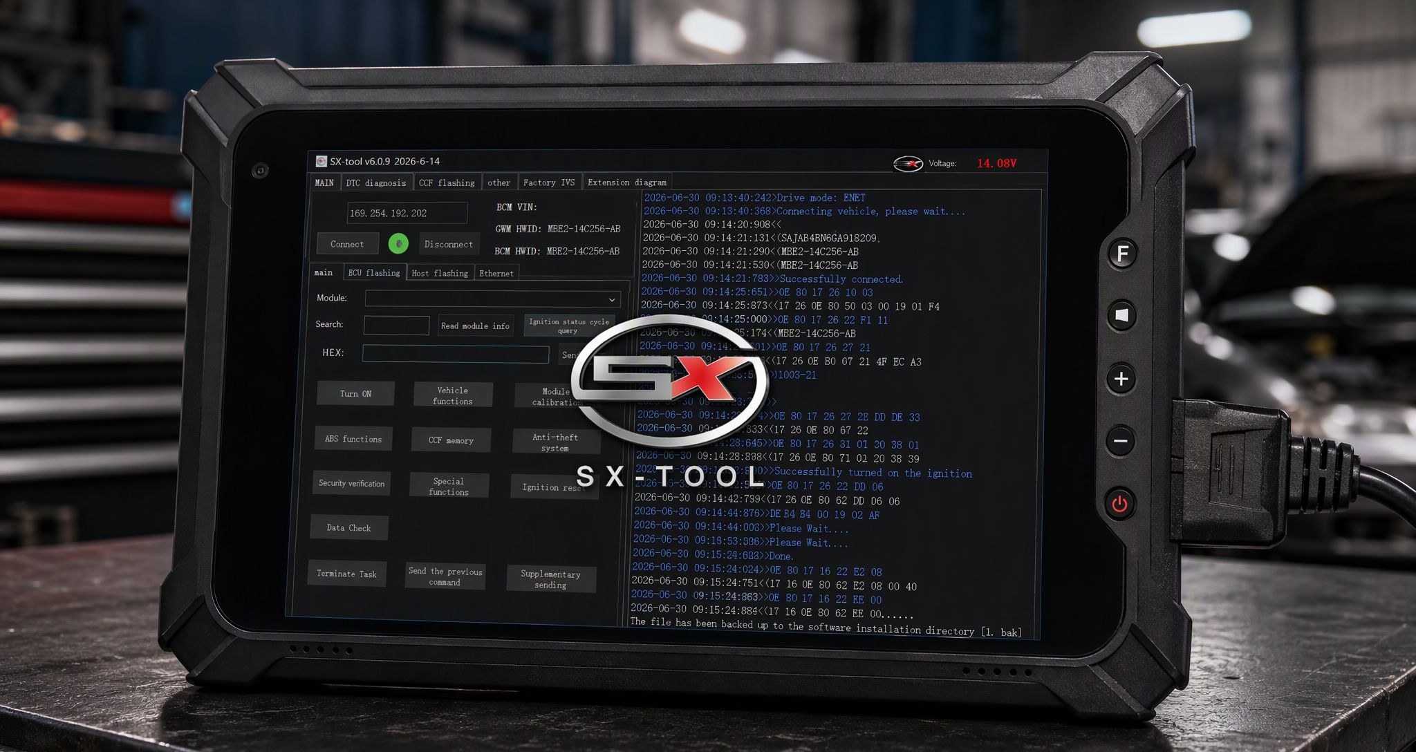 SX-TOOL SXTBT8 — 8" Windows Industrial Rugged Tablet | 4G LTE, 2D Scanner, NFC, IP65 - Image 3