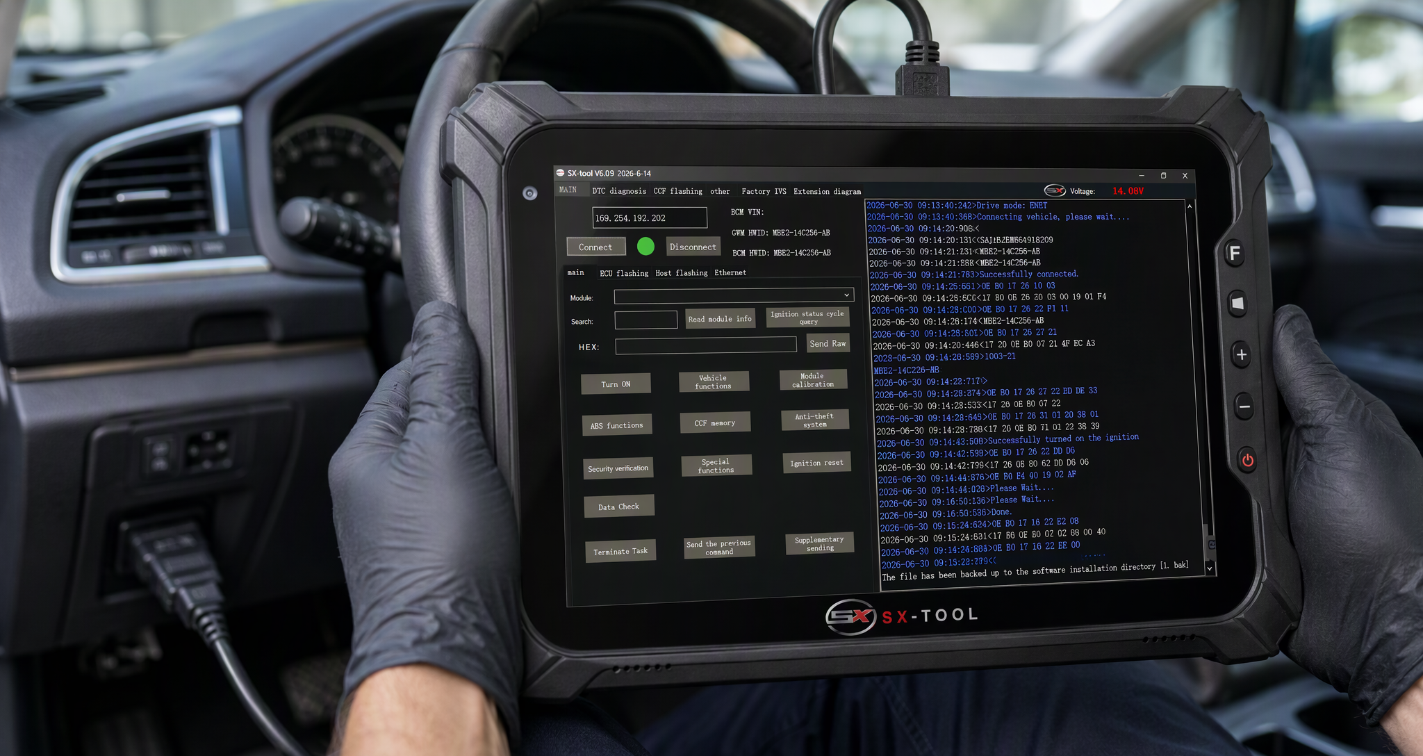 SX-TOOL SXTBT8 — 8" Windows Industrial Rugged Tablet | 4G LTE, 2D Scanner, NFC, IP65 - Image 4