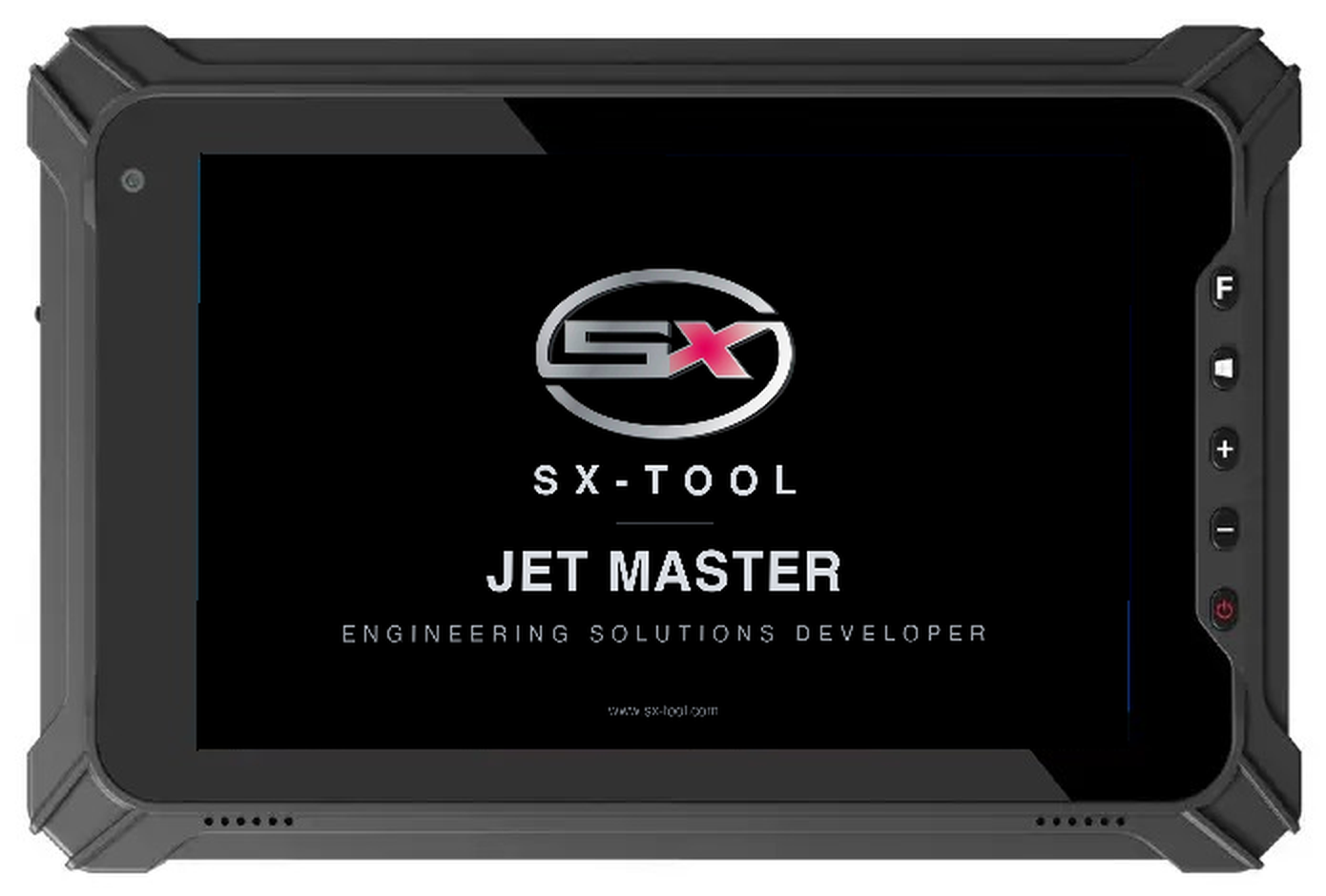SX-TOOL JET MASTER branded boot screen